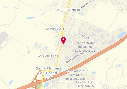 Plan de Fonteaneau Menuiserie - Saint Phil Box, Z.A de Grand Lieu
5 impasse Denis Papin, 44310 Saint-Philbert-de-Grand-Lieu