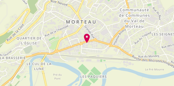 Plan de Hd Menuiserie, 5 Rue de la Gare, 25500 Morteau