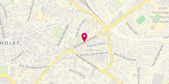 Plan de Laurent Lebreton, 42 Rue Sadi Carnot, 49300 Cholet