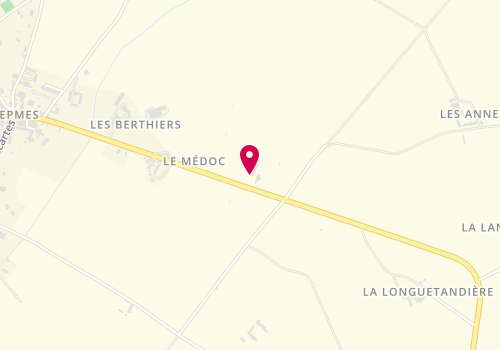 Plan de Menuiserie Simon Brault (ex James Simon), Route Bournan, 37800 Sepmes