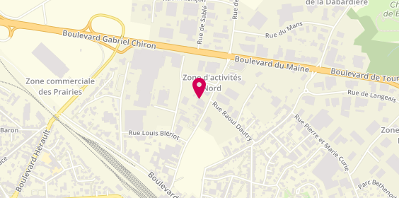 Plan de Soc de Charpente Menuiserie Choletaise, 43 Rue de la Jominière, 49300 Cholet