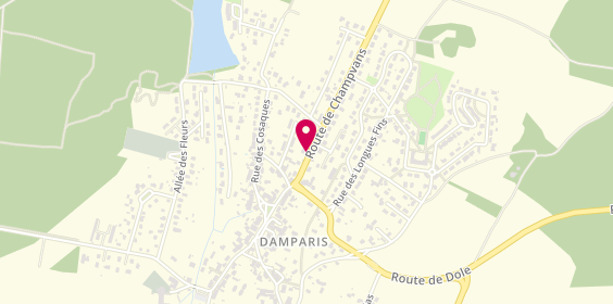 Plan de Fermoconseil, 13 Route Champvans, 39500 Damparis