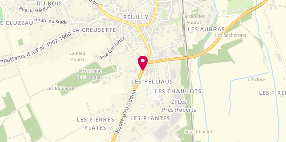 Plan de Rf Menuiseries, 1 Route Issoudun, 36260 Reuilly