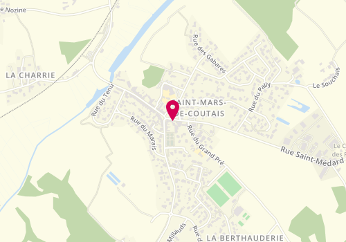 Plan de Cap Habitat, 6 Rue Saint Médard, 44680 Saint-Mars-de-Coutais