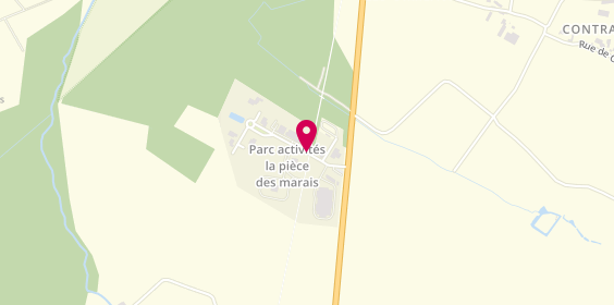 Plan de Menuiserie Quinteau, 1 Rue des Roseaux Zone Industrielle la Pièce des Marais, 37500 La Roche-Clermault