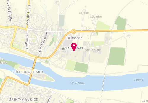 Plan de Menuiserie Af, 6 A Rue Saint Lazare, 37220 L'Île-Bouchard