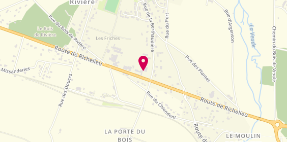 Plan de Menuiserie Metayer, 79 Route de Richelieu, 37500 Rivière