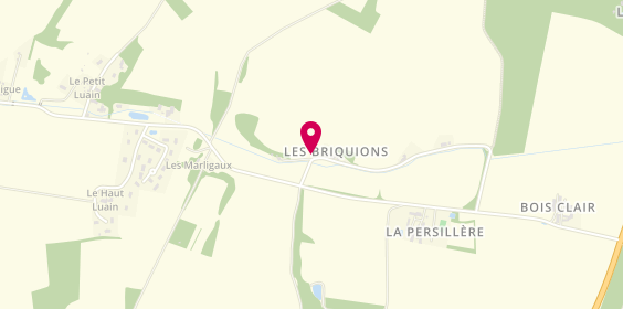 Plan de Af Menuiserie, 14 Les Briquions, 37600 Ferrière-sur-Beaulieu