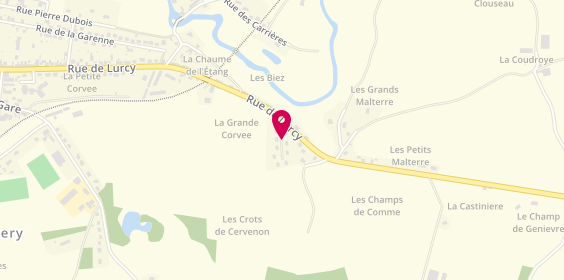 Plan de GUILLAUME Michel, Lotissement Siden N 7
Route de Lurcy, 58700 Prémery