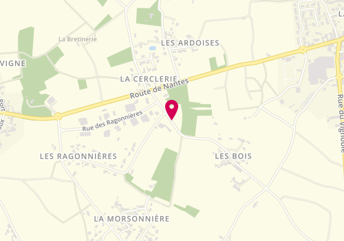 Plan de Menuiserie Generale Agencement, Lieu-Dit l'Abbaye, 44330 La Chapelle-Heulin