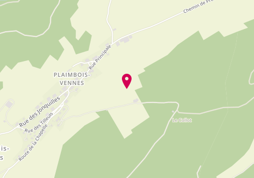 Plan de Morisseau Bois et Habitat, 1 Rue des Jonquilles, 25390 Plaimbois-Vennes