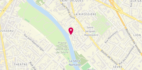 Plan de L'Empreinte Menuiserie Fine, 56 avenue des Impressionnistes, 44200 Nantes