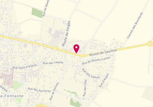 Plan de Comera, 57 Route de Saumur, 49700 Doué-la-Fontaine