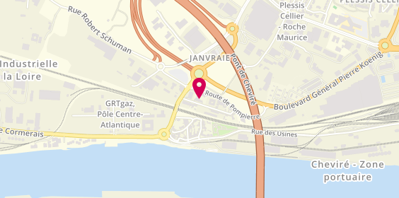 Plan de Atelier Pompierre, menuiserie, agencement, Nantes 44, 22 chemin des Hiorts, 44100 Nantes