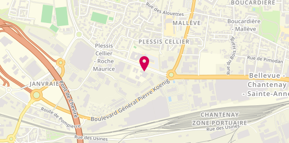 Plan de Atelier Languin, 19 Boulevard Bâtonnier Cholet, 44100 Nantes