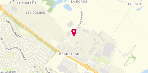Plan de Au fil du bois, Zone Anjou Actiparc
80 Rue Louis Lumière, 49600 Beaupréau-en-Mauges