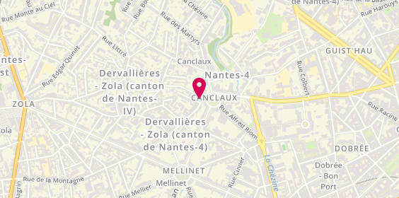 Plan de Artimétal, 4 Rue de la Ville en Bois, 44100 Nantes