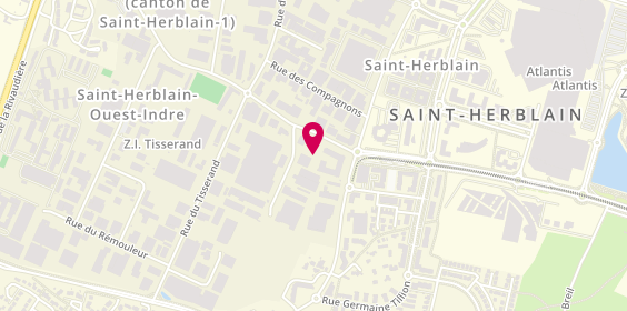 Plan de Pose de Materiaux d'Isolation Thermique Acoustiques et'Antivibrations, 3 Rue du Charron, 44800 Saint-Herblain