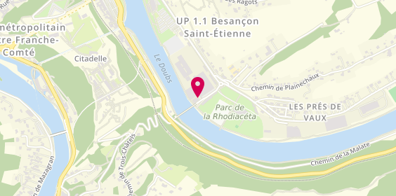 Plan de Piccoli - A.P.V, 12 avenue de Chardonnet, 25000 Besançon