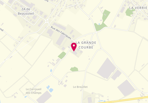 Plan de FB line Menuisier Agenceur Saint Julien de Concelles, 11 la Grande Courbe, 44450 Saint-Julien-de-Concelles