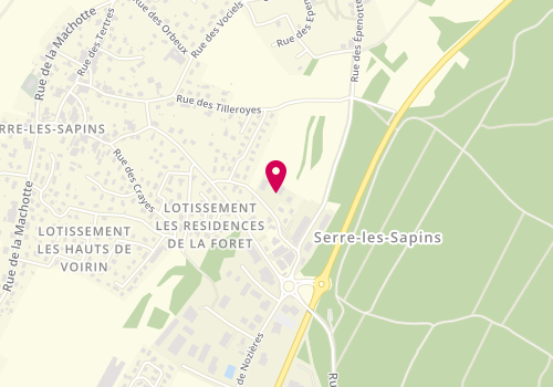 Plan de Société Bisontine d'Isolation SBI, 13 Bis Rue Blanchot, 25770 Serre-les-Sapins