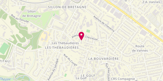 Plan de Ccm, 6 avenue des Muguets, 44800 Saint-Herblain