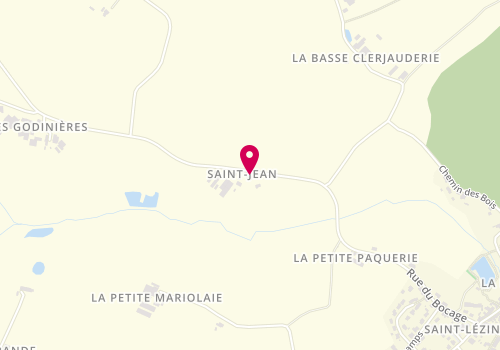 Plan de Les Ateliers Debien, Saint Lezin
9 Lieu-Dit Montendre, 49120 Chemillé-en-Anjou