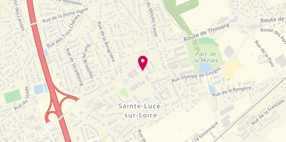 Plan de Boissinot, 9 Rue Georges Leclanché, 44980 Sainte-Luce-sur-Loire