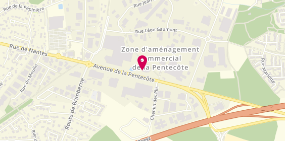 Plan de Ridoret Menuiserie - Nantes, Zone Aménagement de la Pentecôte
36 avenue de la Pentecôte, 44700 Orvault