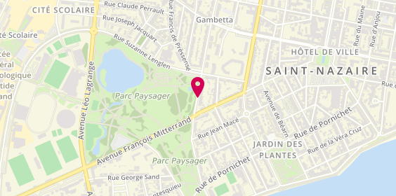 Plan de Jl Pose, 8 Rue Charles Lebrun, 44600 Saint-Nazaire