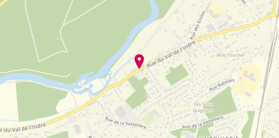 Plan de ROUSSIERE Julien, 90 Rue Val de l'Indre, 37260 Monts