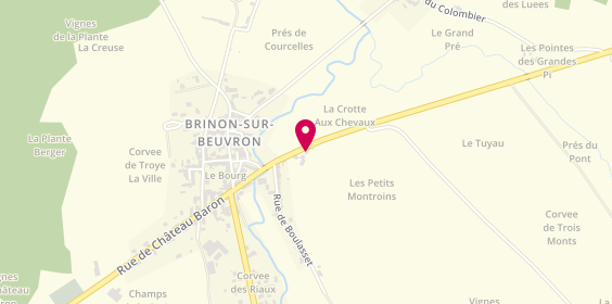 Plan de SARL Niez Damien, 16 Rue de Veaupoule, 58420 Brinon-sur-Beuvron