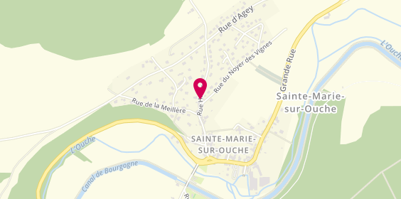 Plan de BIGARNE Florent, 250 Rue Haute, 21410 Sainte-Marie-sur-Ouche