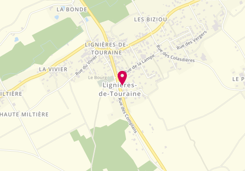 Plan de Jacquin Ets, 31 Rue Azay le Rideau, 37130 Lignières-de-Touraine