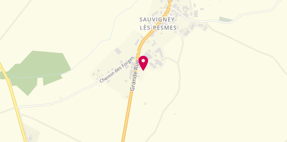 Plan de Francomtoise d'Ossature Bois, 12 Grande Rue, 70140 Sauvigney-lès-Pesmes