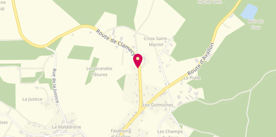 Plan de Menuiserie Lormoise, Route Clamecy, 58140 Lormes
