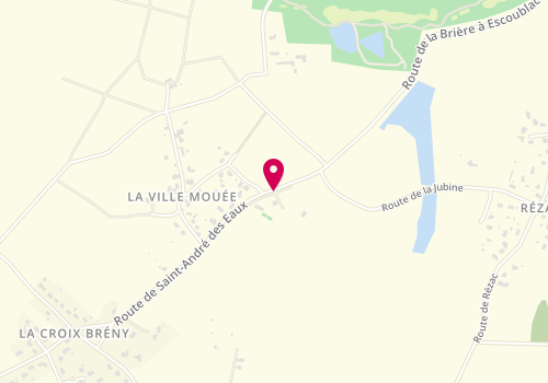 Plan de JH Menuiserie, 1099 Route de Saint-André des Eaux, 44500 La Baule-Escoublac