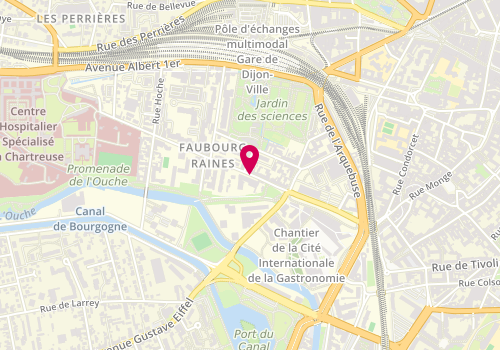 Plan de Menuiserie Marvane, 58 Rue Faubourg Raines, 21000 Dijon