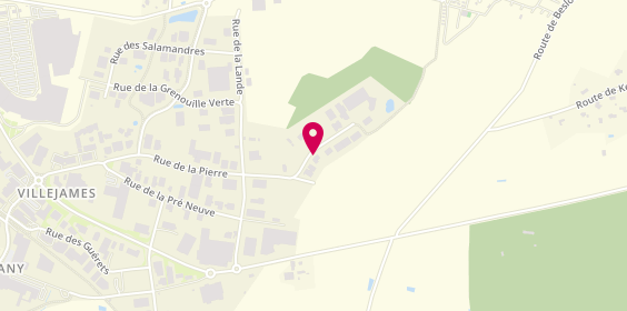 Plan de Embellir Votre Maison, Zone Industrielle Villejames 30 Rue Pierre, 44350 Guérande