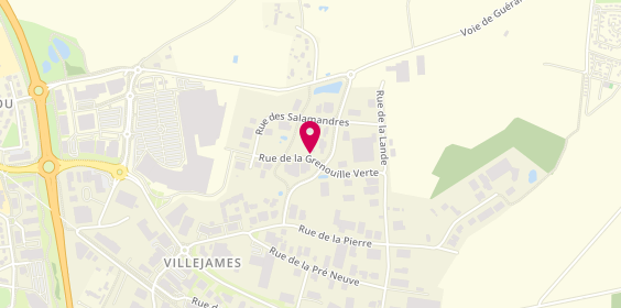 Plan de Rastel Yannick, 14 Rue Grenouille Verte, 44350 Guérande