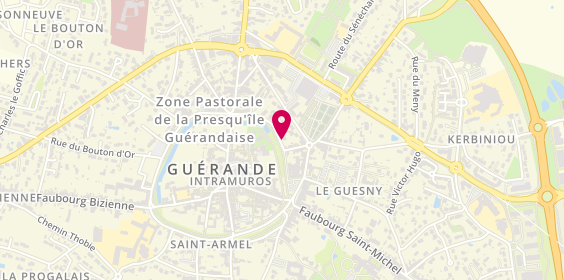 Plan de La Maison Lefranc, 6 Boulevard Nord, 44350 Guérande