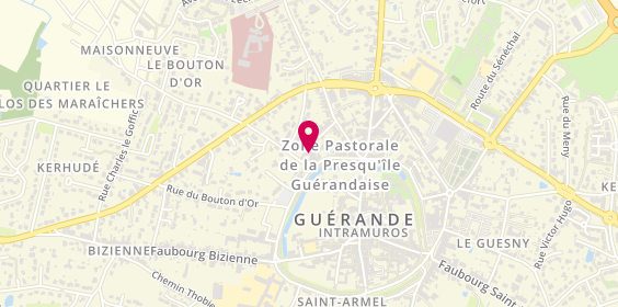 Plan de À l'Établi Guérandais, 7 Boulevard de l'Abreuvoir, 44350 Guérande