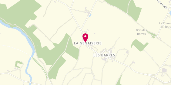 Plan de Andrault Vincent Menuiseries, La Genaiserie, 49190 Val-du-Layon