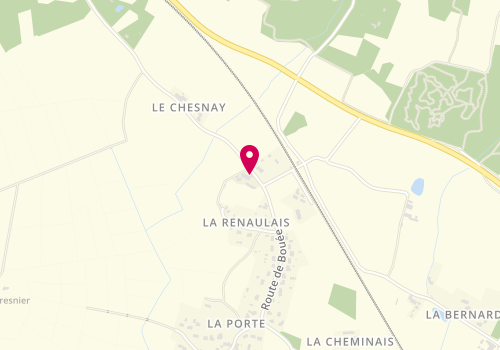 Plan de Les Menuisiers de Lestuaire, La Maisonneuve, 44260 Savenay