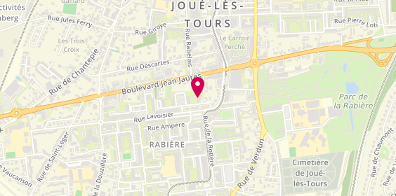Plan de Menuiserie Bussonnais, 2 Rue Charles Tellier, 37300 Joué-lès-Tours