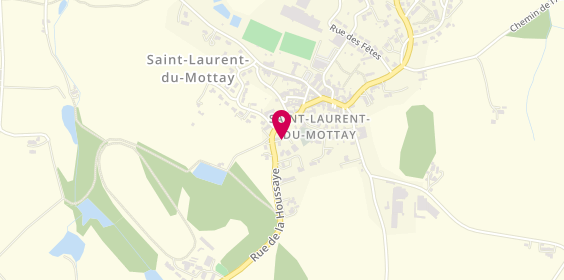 Plan de PEAN Olivier, Saint Laurent du Mottay 19 Bis Rue Houssaye, 49410 Mauges-sur-Loire