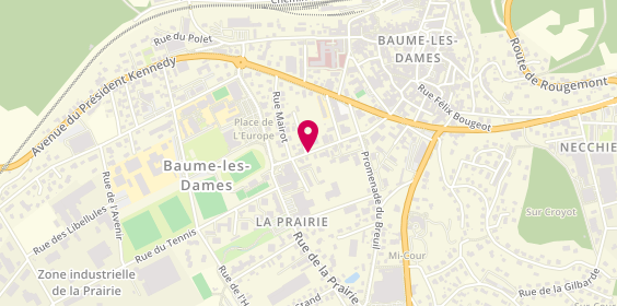 Plan de HERARD Didier, 8 Stade, 25110 Baume-les-Dames