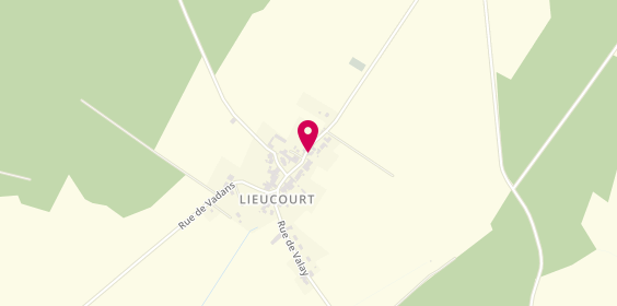 Plan de A.B Menuiserie, 10 Route Noiron, 70140 Lieucourt