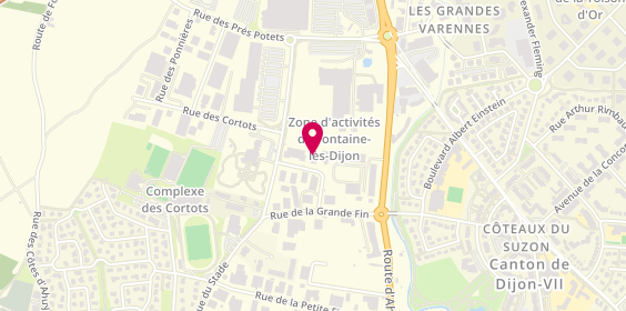 Plan de Concept Alu / Komilfo / Mb Direct, 5 Rue des Champs Aux Fèves, 21121 Fontaine-lès-Dijon