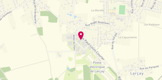 Plan de L'Atelier du Faubourg-Cuisines Valm, Zone Artisanale Les Brosses
36 Rue Paul-Louis Courier 1, 37270 Larçay